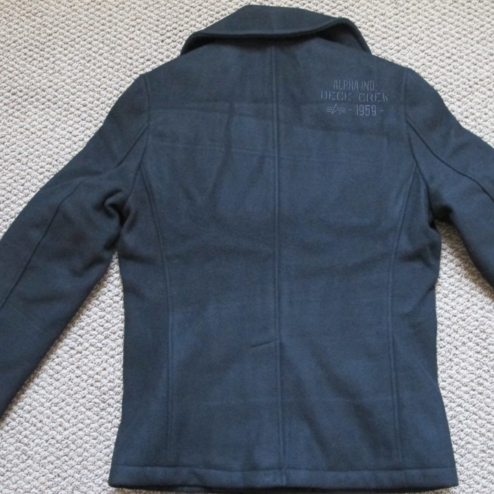 [35oz熱度］Alpha Industries Ahoy Peacoat