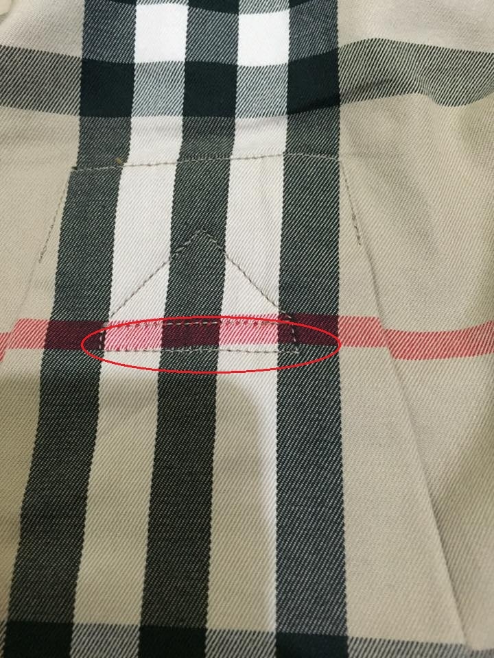 BURBERRY 蜜糖色風衣開箱兼瑕疵討論