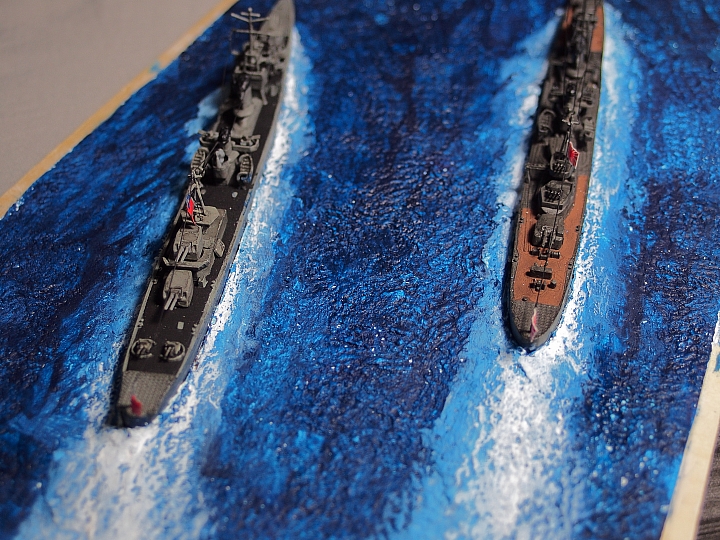 青島文化教材 1/700驅逐艦 雪風號及丹陽艦