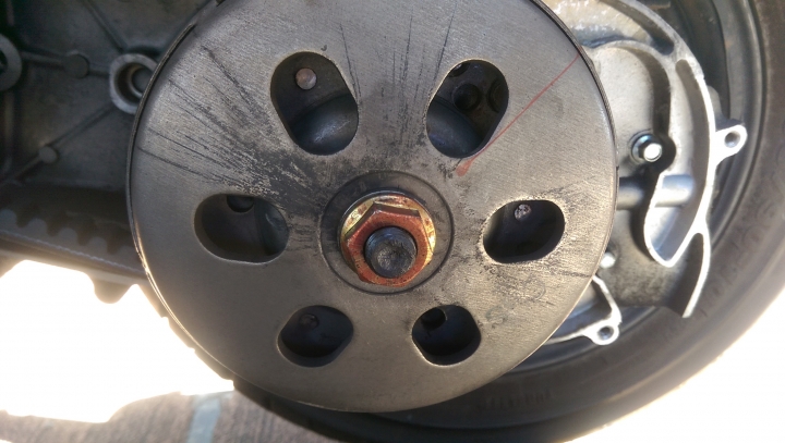 GT125噴 碗公髒汙(解決)分享龍頭轉到底無法鎖龍頭的解決方法