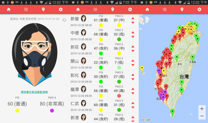 關心您的肺- 一款實用的APP
