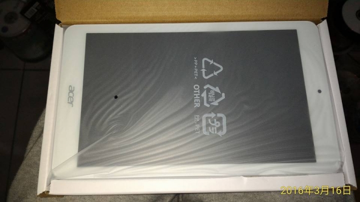 ACER Iconia One 8 (B1-850-K0ZG) 8吋四核IPS(WiFi版/16G/藍)