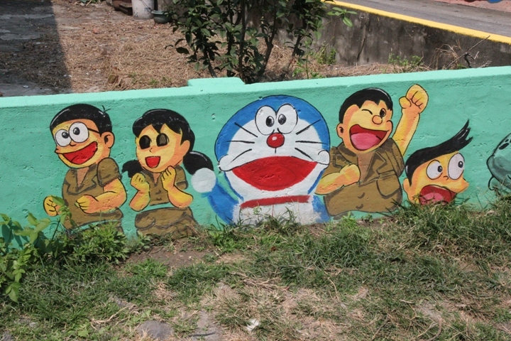 騎 遊 屏 東 萬 丹 鄉  興 全 動 畫 彩 繪 村