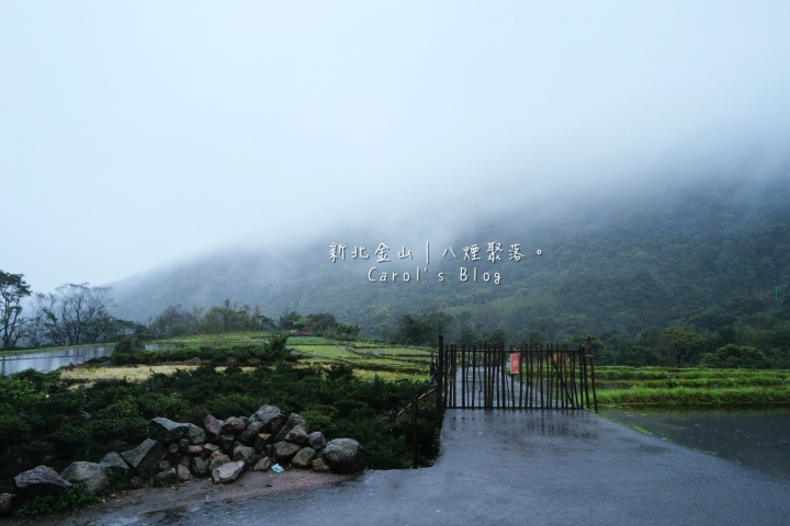 【新北金山】『八煙聚落-水中央』私房景點♡位於峰迴路轉的陽明山雨和霧的村落梯田秘境