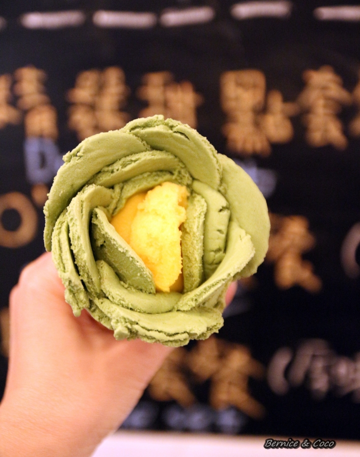 O Rose 花朵造型的高品質冰淇淋店/(台北美食)(捷運忠孝敦化站)