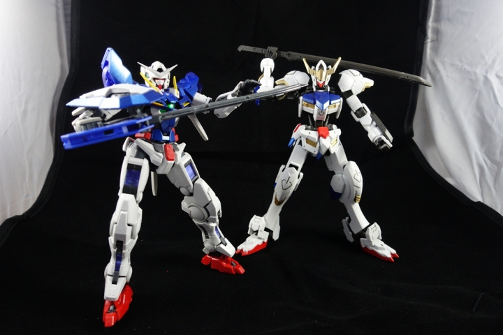 HG 144 獵魔鋼彈 VS RG 能天使