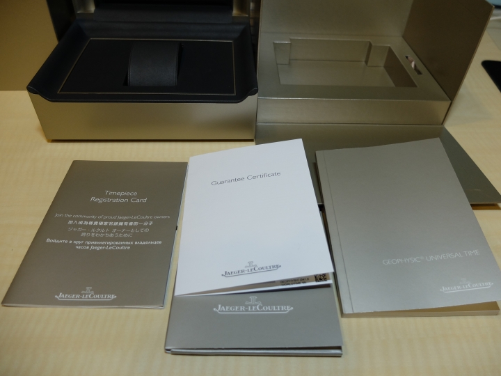 Jaeger Lecoultre Geophysic® Universal Time  簡單開箱