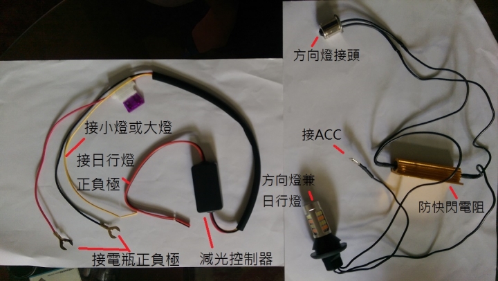 日行燈接法