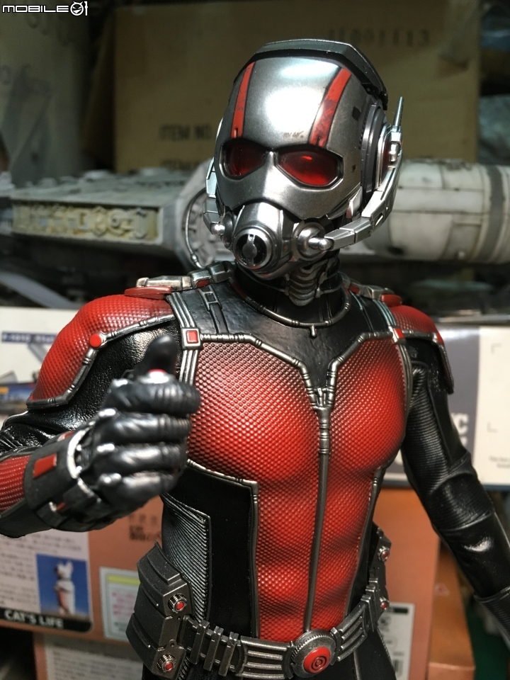 1/6活動人偶蒐藏:蟻人-史考特郎恩(Hot Toys MMS308)