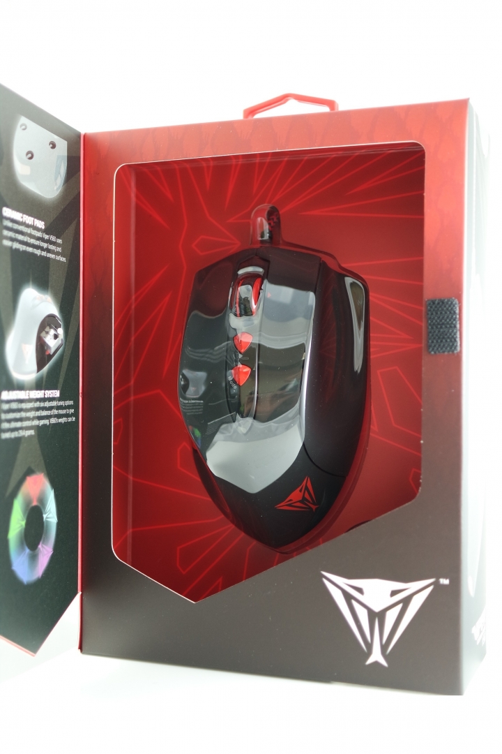 美商博帝 PATRIOT 絕地戰蛇Viper V560雷射電競滑鼠 強大功能 高解析度
