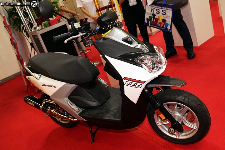 [台北機車展]千力摩 GOWOKWS CCD BadPanda  H.B.P. 聯合展出