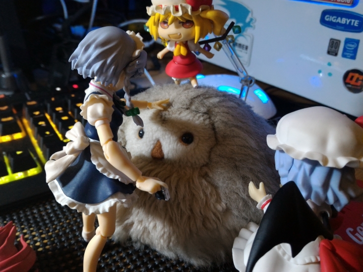 PC改裝X東方Project！紅魔彩繪痛PC主機完工>w<