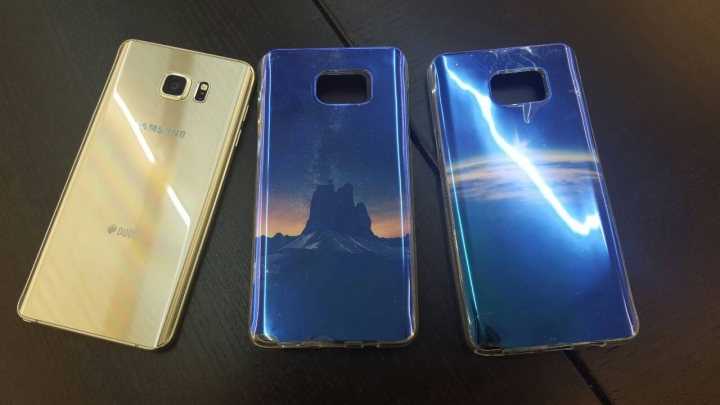 手機殼開箱-一手掌握宇宙和NOTE5