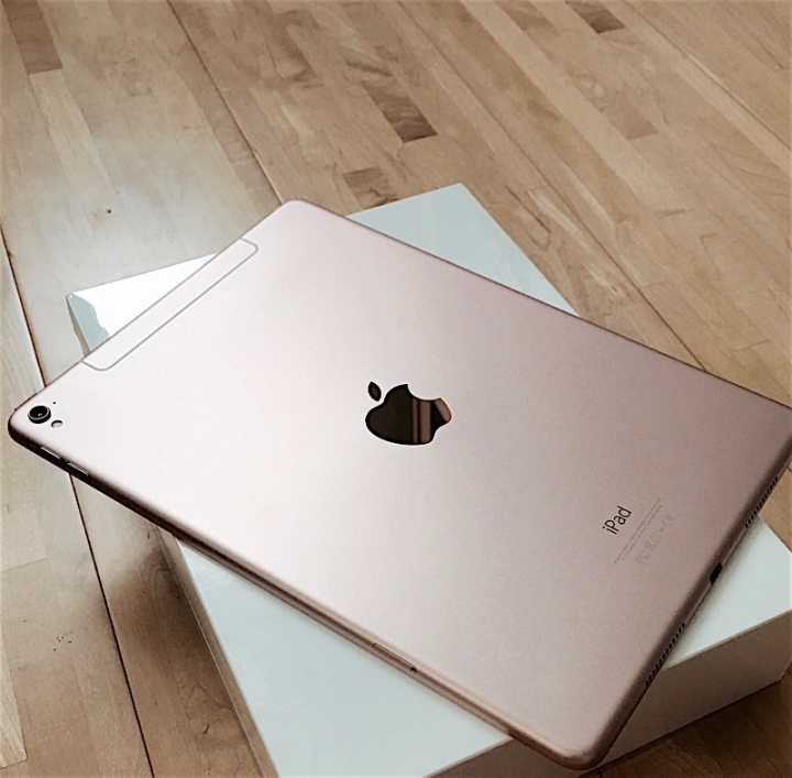 [開箱] iPad Pro 9.7 玫瑰金 128GB wifi + cellular