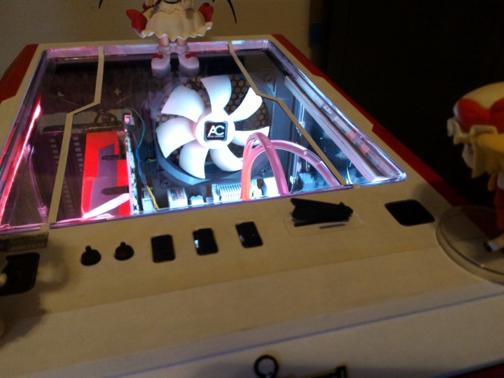PC改裝X東方Project！紅魔彩繪痛PC主機完工>w<