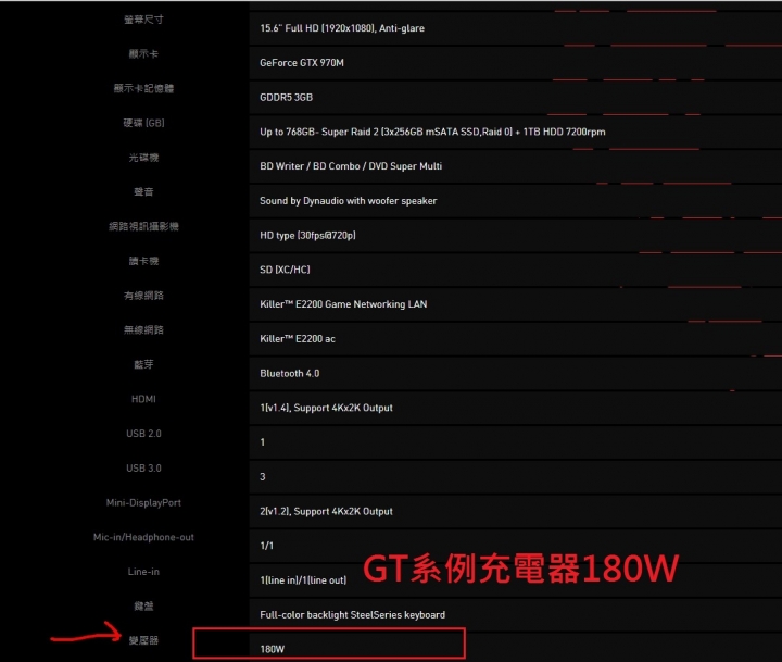 MSI GE72 6QE 有可能的重大瑕疵