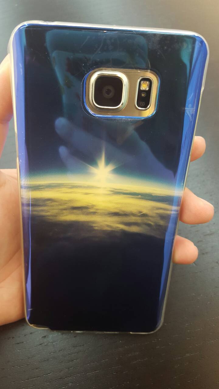 手機殼開箱-一手掌握宇宙和NOTE5