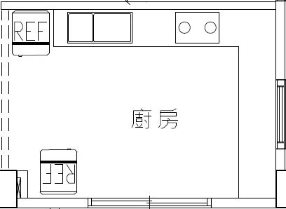 請教一下，廚房及廚具位置規劃？
