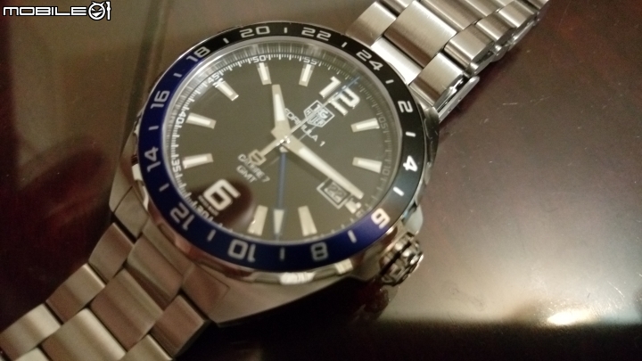 [開箱]Tag Heuer豪雅錶FORMULA 1 Calibre 7 GMT