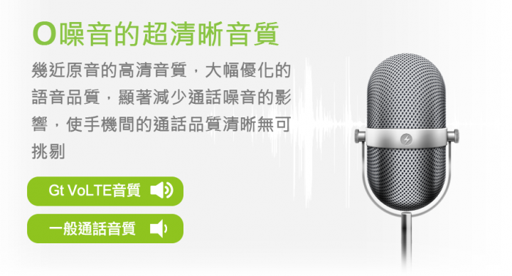 亞太電信Gt VoLTE體驗會-0噪音1秒通2重通話/上網一起用！