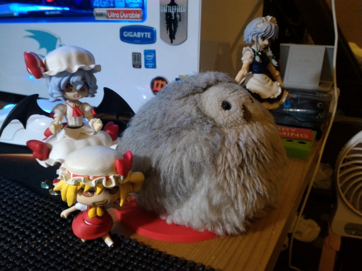 PC改裝X東方Project！紅魔彩繪痛PC主機完工>w<