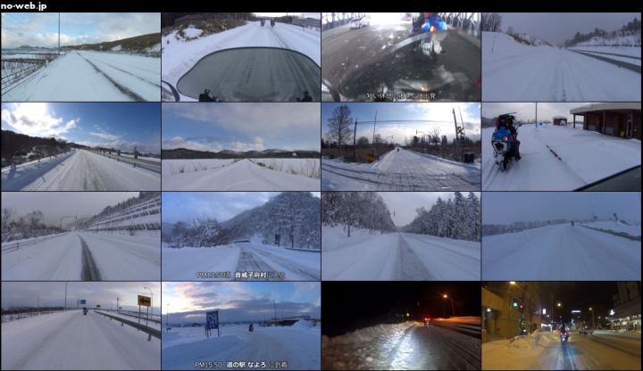 [影片]日本北海道跨年機車旅遊 2015→2016 宗谷岬年越しツーリング