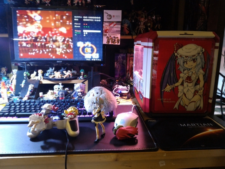 PC改裝X東方Project！紅魔彩繪痛PC主機完工>w<