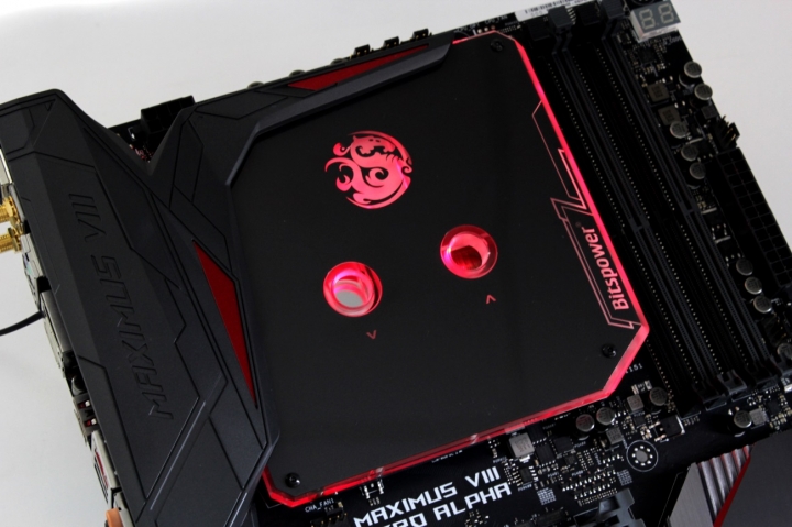 我就是要RGB!!!Bitspower 碰上ROG的華麗傑作 BP-WBMHAM8H-BD 專用水冷頭