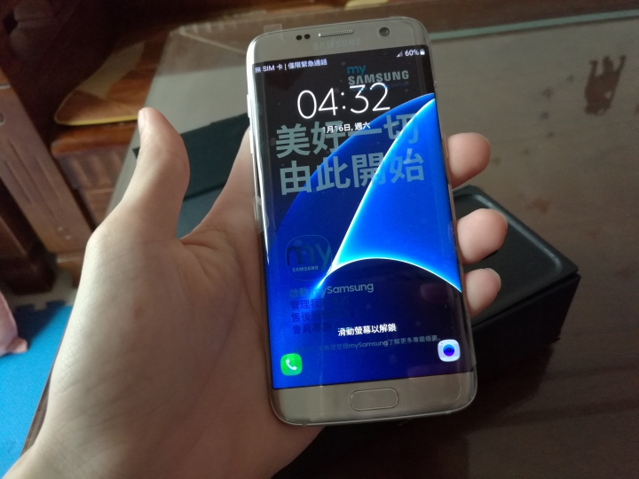 掙扎了好久 就在今天 我下手了s7edge