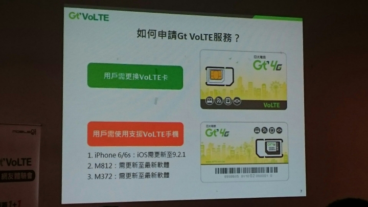 亞太電信Gt VoLTE體驗會(台北場)