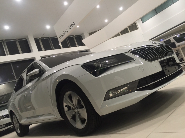superb 1.8TSI 開箱 只有照片.內容少