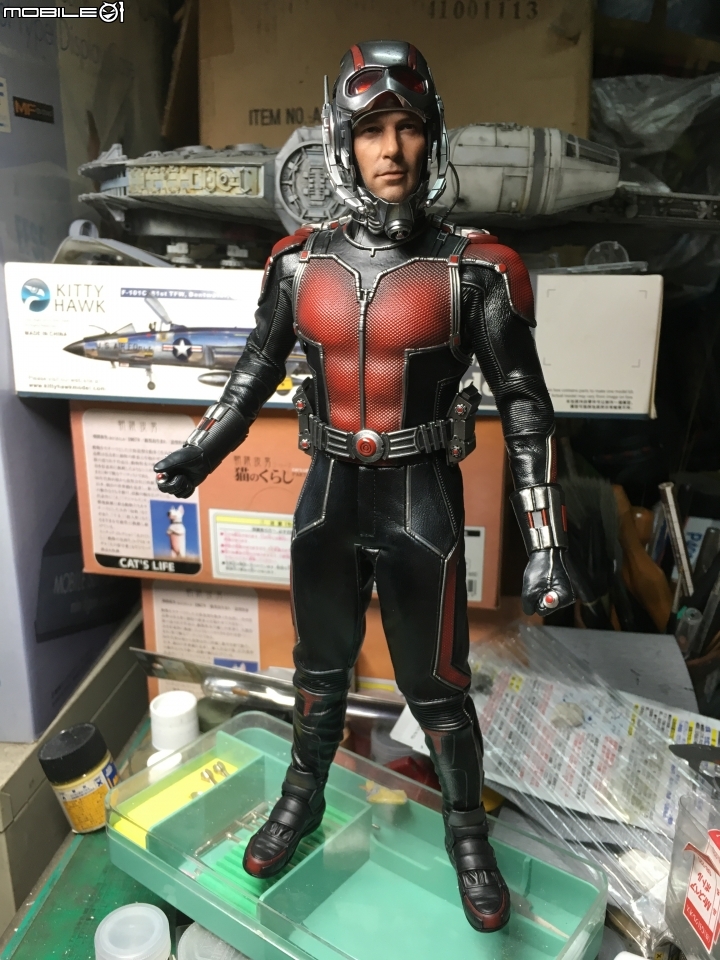 1/6活動人偶蒐藏:蟻人-史考特郎恩(Hot Toys MMS308)