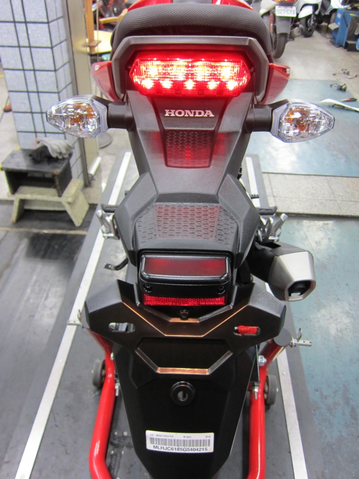 HONDA 2016全新MSX125SF抵台了!!!