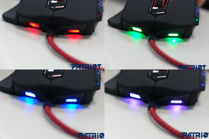 美商博帝 PATRIOT 絕地戰蛇Viper V560雷射電競滑鼠 強大功能 高解析度