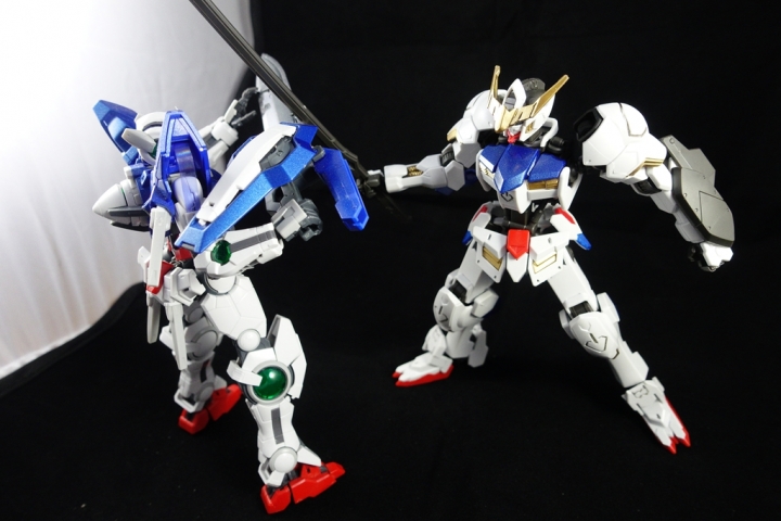 HG 144 獵魔鋼彈 VS RG 能天使