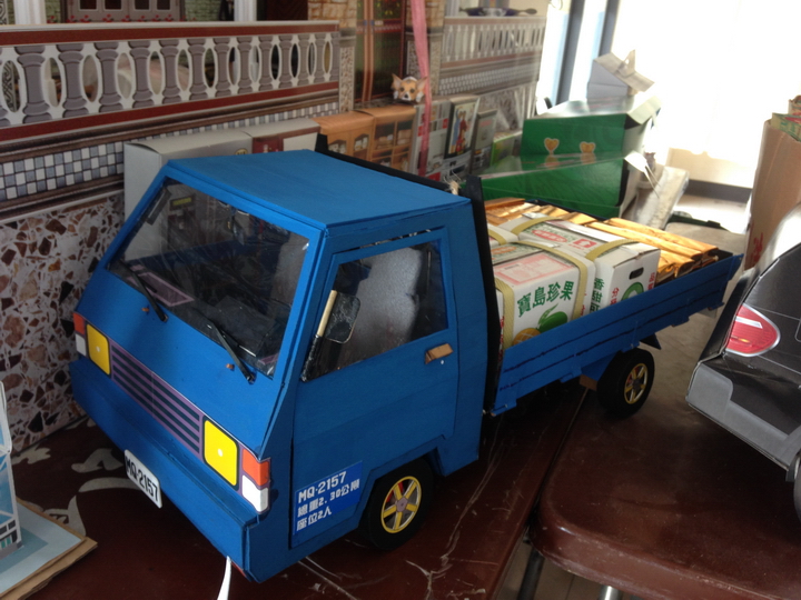 紙紮小貨車分享