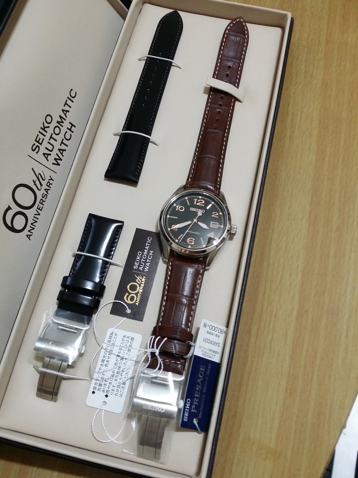 Seiko Presage SARX031 Limited Edition 簡單開箱!!
