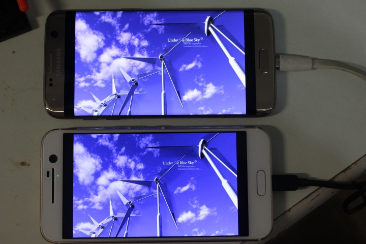 (4/18更新拍照比較)HTC 10 金色開箱心得，附S7 Edge使用上的比較