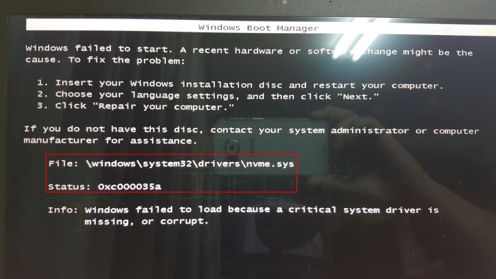 Gigabyte P34K v5使用USB安裝Windows 7失敗