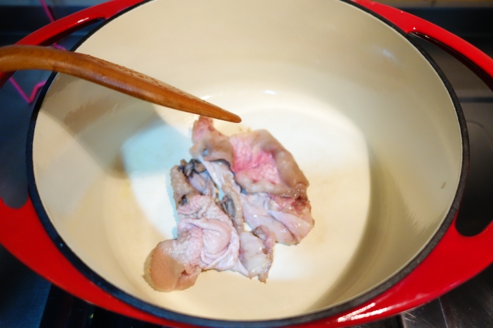 Berndes鑄鐵鍋與麻油雞料理的相遇~