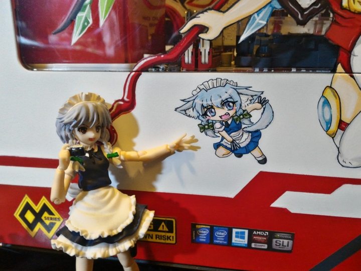 PC改裝X東方Project！紅魔彩繪痛PC主機完工>w<