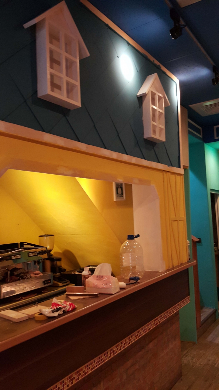 不專業半開箱手工打造小餐館