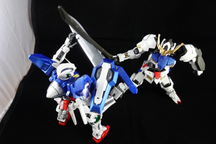 HG 144 獵魔鋼彈 VS RG 能天使