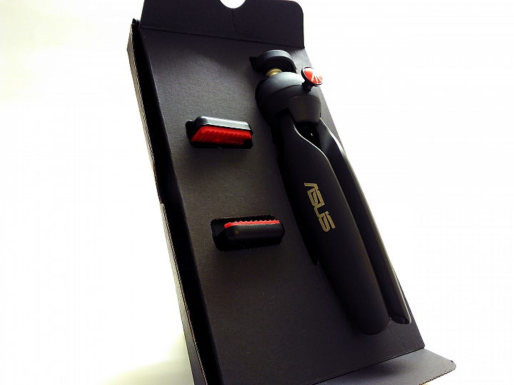 ■ ASUS ZenTripod手機腳架：ASUS 與 Manfrotto 聯名出品