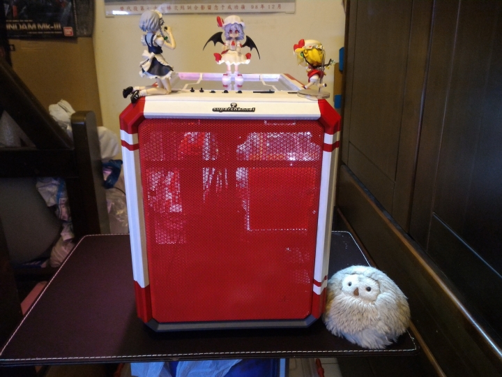 PC改裝X東方Project！紅魔彩繪痛PC主機完工>w<