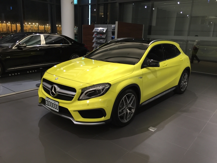 美麗的緣分造就了我們的相遇~~///AMG GLA45