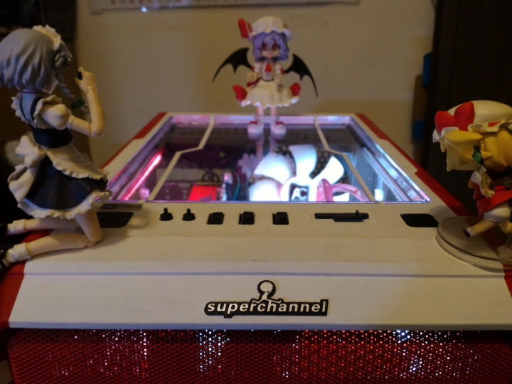 PC改裝X東方Project！紅魔彩繪痛PC主機完工>w<