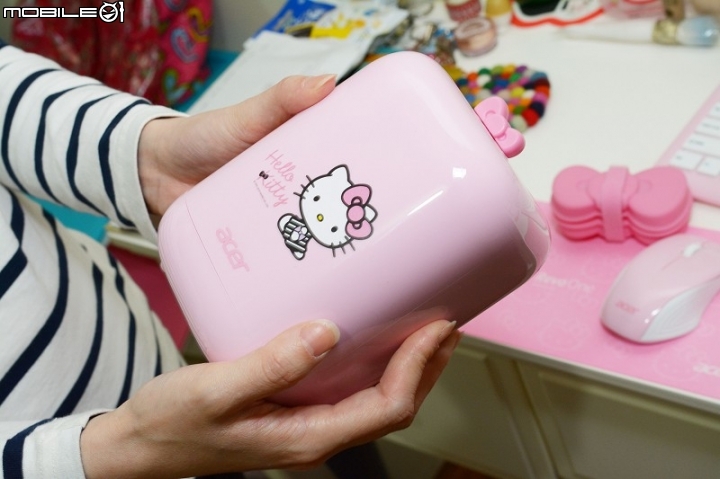 小巧可愛~ACER RL85膠囊桌機 HelloKitty式樣