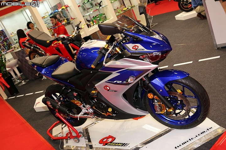 [台北機車展]GP Dream 推出R3相關配件 MB 機車兄弟 新傳動組推出