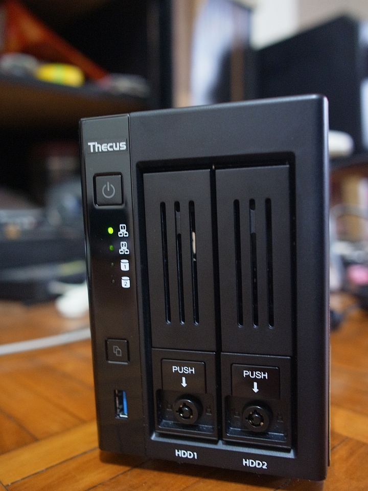 色卡司 Thecus N2810 2 Bay NAS 輕鬆建立自己的4K影音多媒體中心